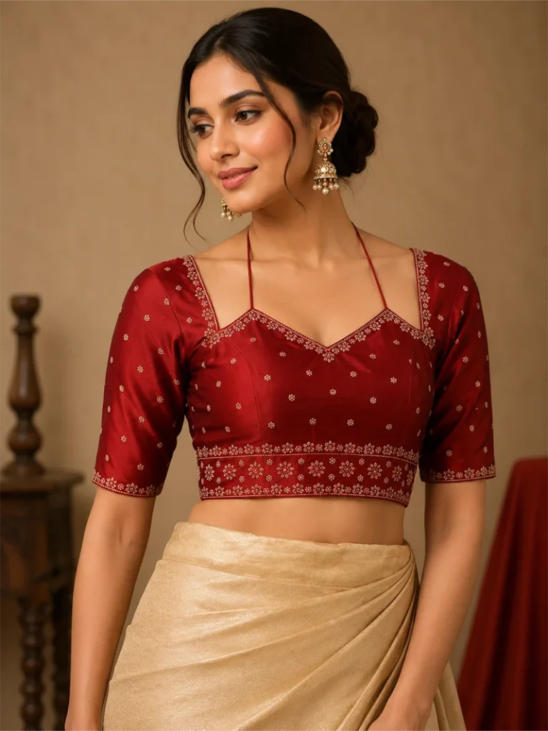Blouse design 9 Front