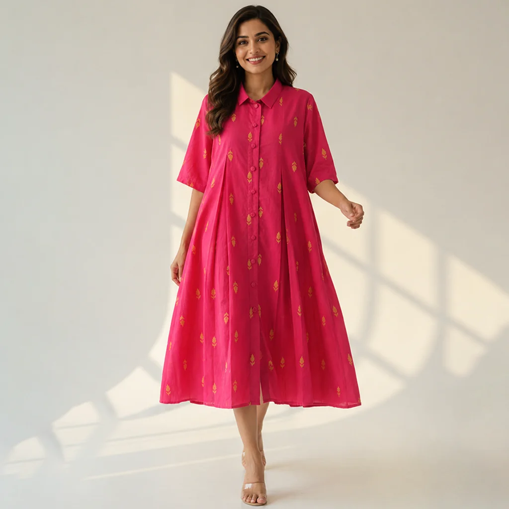 A-line dress